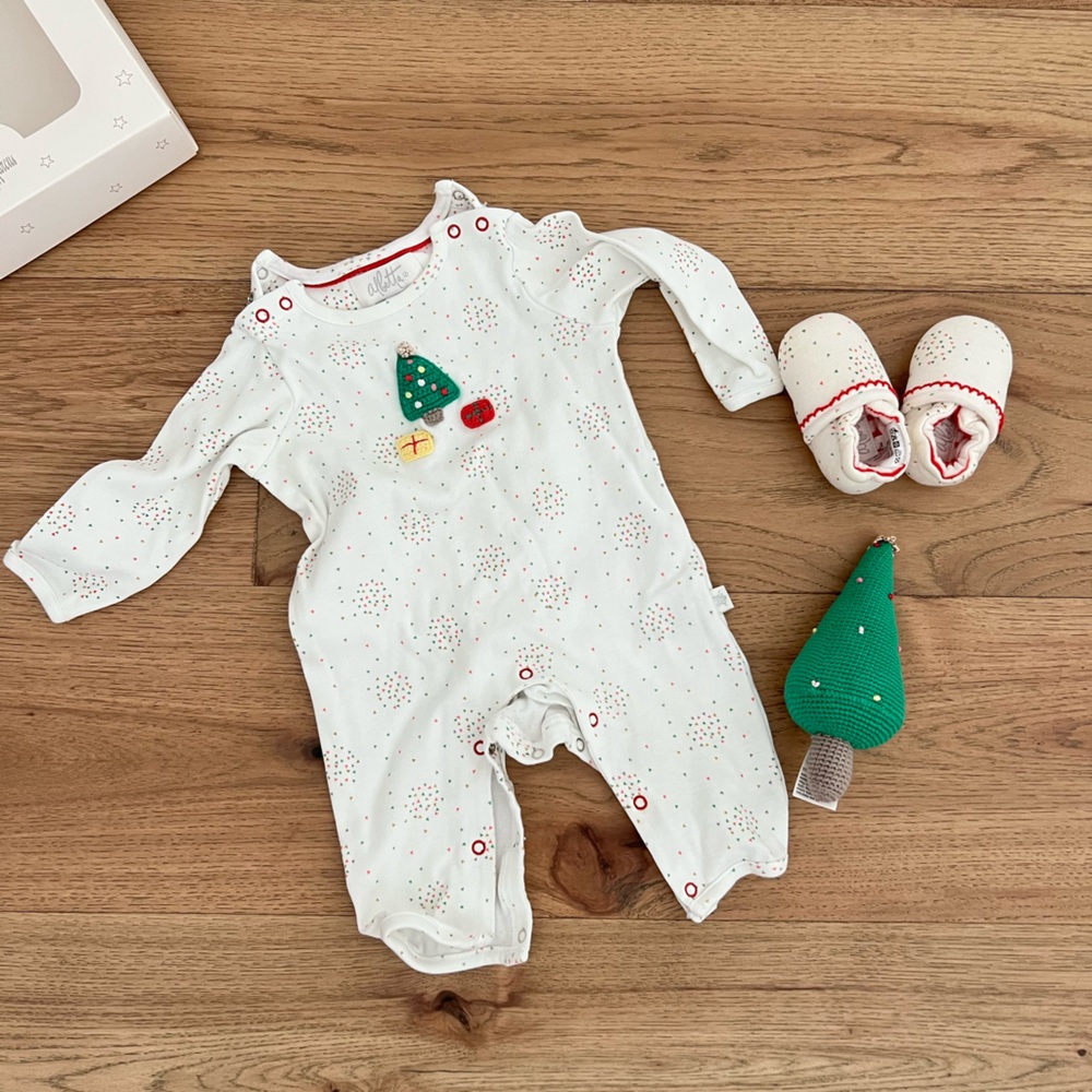 Albetta baby Christmas set size 3-6 months